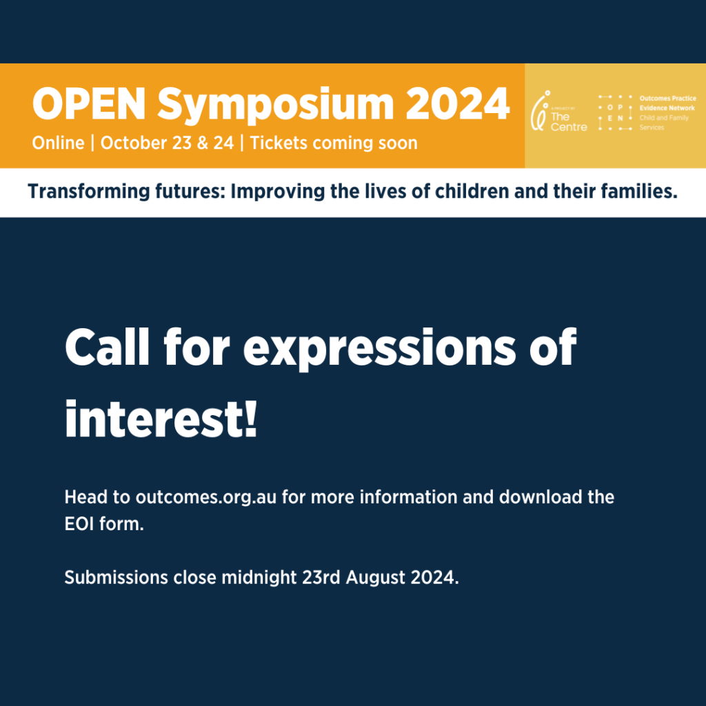 OPEN Symposium 2024 - call for expressions of interest