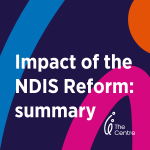 Impact summary of the NDIS Reform legislation 2024