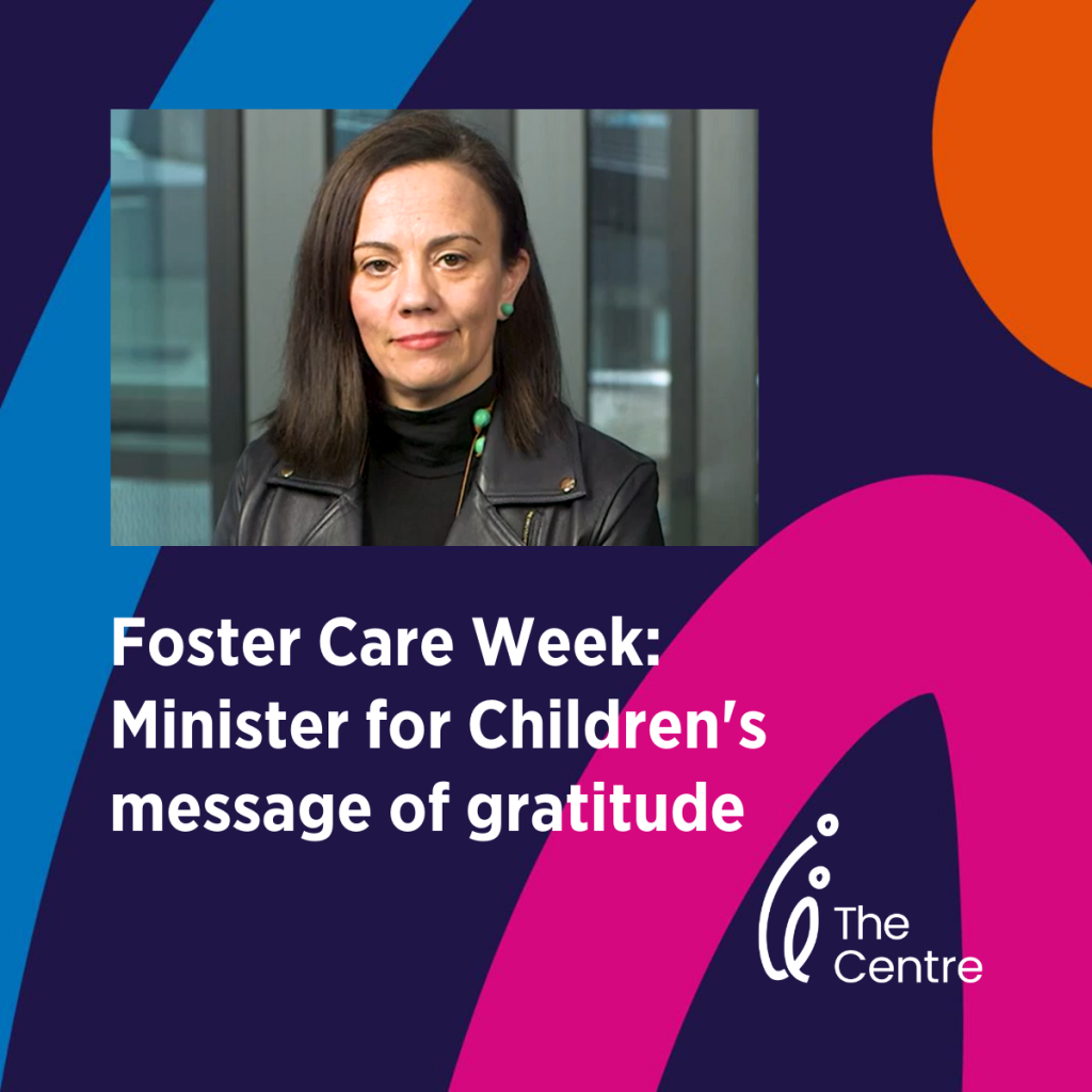 Minister for Children - the Hon. Lizzie Blandthorn - shares a message of gratitude for foster carers this Foster Care Week 2024.